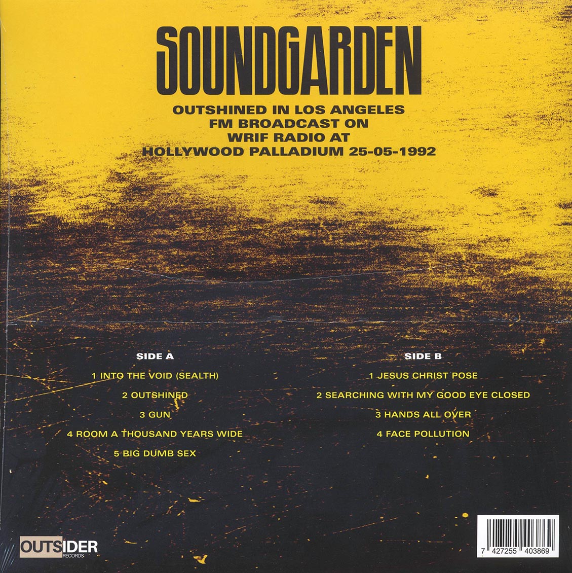 Soundgarden - Outshined In Los Angeles 1992 - Image 3