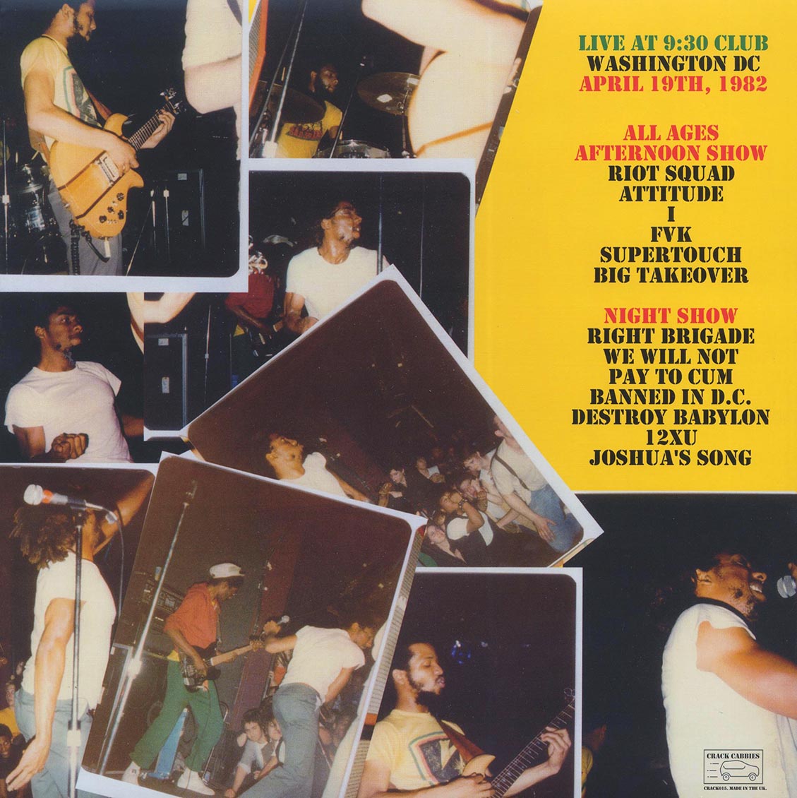 Bad Brains - Live at the 9:30 Club - Image 3
